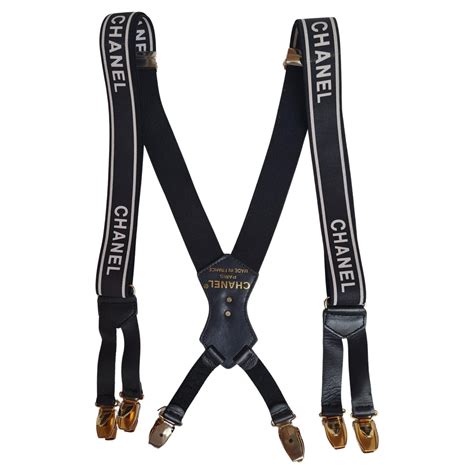 women's chanel suspenders|chanel hangers for sale.